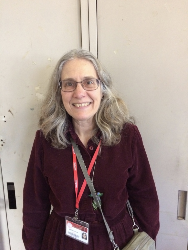 Jeanette Bemis is a City College of San Francisco health educator who spends 36 weeks a year with the senior lunch clients of Project Open Hand.