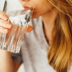 Drink water to prevent dehydration